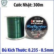 [Siêu Bền, Siêu Tải] Cước ION POWER Reflector 300m hàng nhật bản đủ size chịu tải siêu tốt - docauDuli